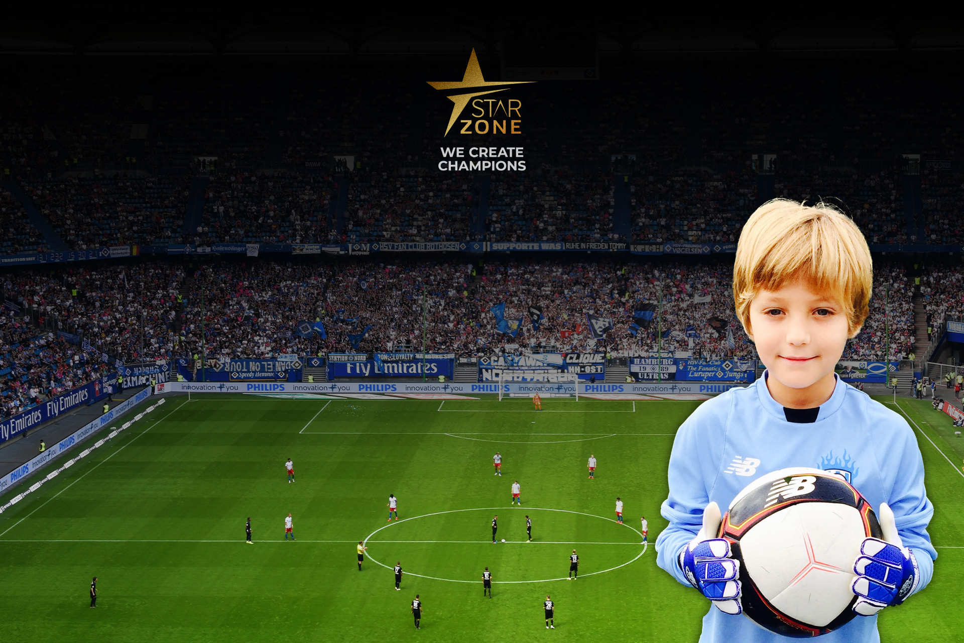 Descobrimos e promovemos jovens talentos no mundo do Futebol a alcançarem o seu sonho.